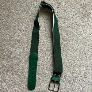 Green Baseball/Softball Belt